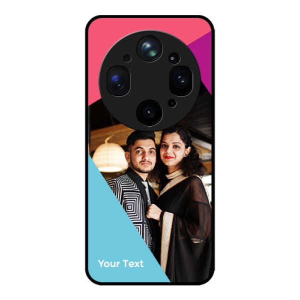 Oppo Find X9 Ultra 5G Custom Glass Phone Case - Stacked Triple Colour Design