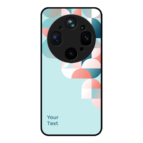 Oppo Find X9 Ultra 5G Custom Glass Phone Case - Stylish Semi - Circle Pattern Design