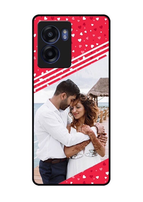Oppo K10 5G Custom Glass Mobile Case - Valentines Gift Design