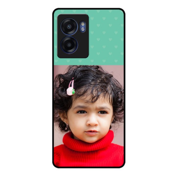 Oppo K10 5G Custom Glass Phone Case - Lovers Picture Design