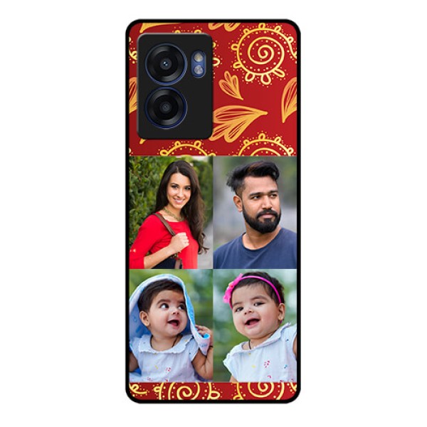 Oppo K10 5G Photo Printing on Glass Case - 4 Image Traditional Design Oppo K10 5G Photo Printing on Glass Case - 4 Image Traditional Design