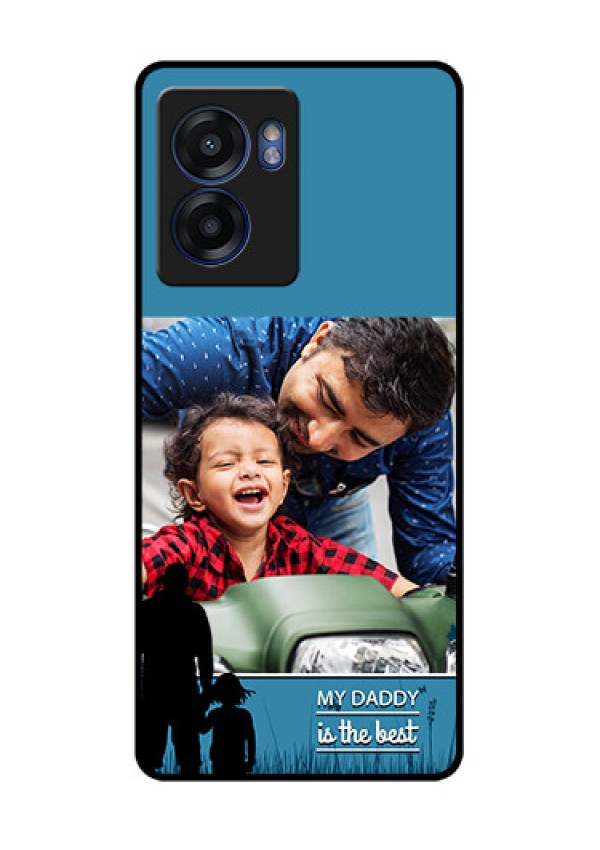 Oppo K10 5G Custom Glass Mobile Case - Best dad design