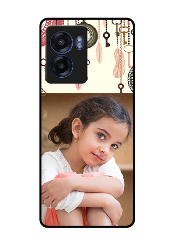 Oppo K10 5G Custom Glass Mobile Case - Boho Style Design