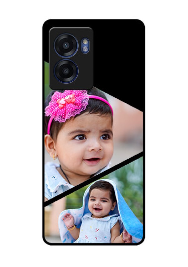 Oppo K10 5G Custom Glass Phone Case - Semi Cut Design