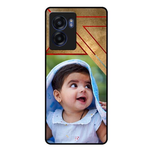 Oppo K10 5G Personalized Glass Phone Case - Gradient Abstract Texture Design Oppo K10 5G Personalized Glass Phone Case - Gradient Abstract Texture Design