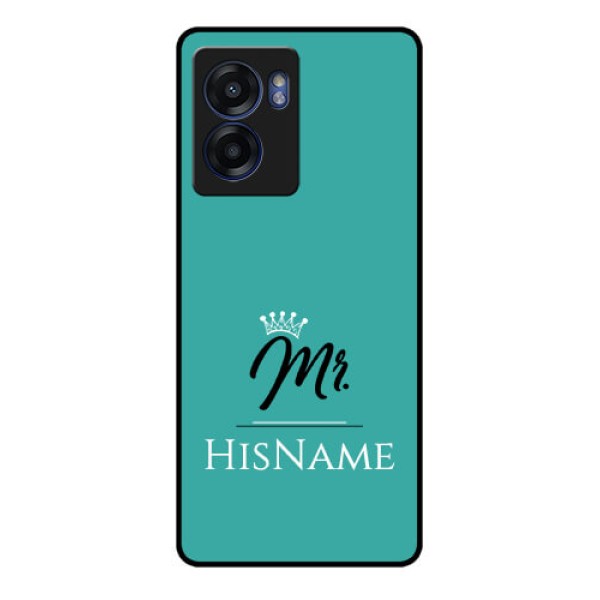 Oppo K10 5G Custom Glass Phone Case Mr with Name