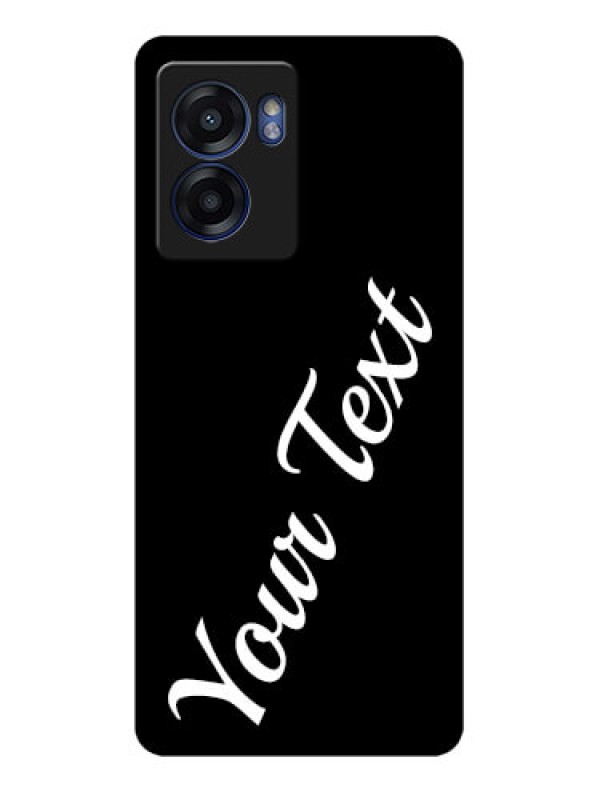 Custom Oppo K10 5G Custom Glass Mobile Cover with Your Name