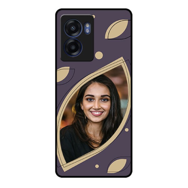 Oppo K10 5G Custom Glass Mobile Case - Falling Leaf Design
