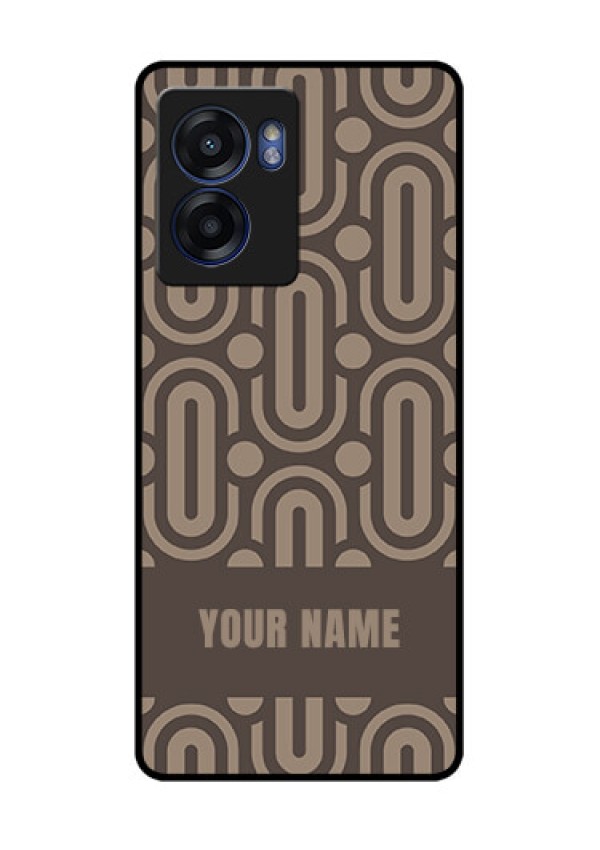 Oppo K10 5G Custom Glass Phone Case - Captivating Zero Pattern Design