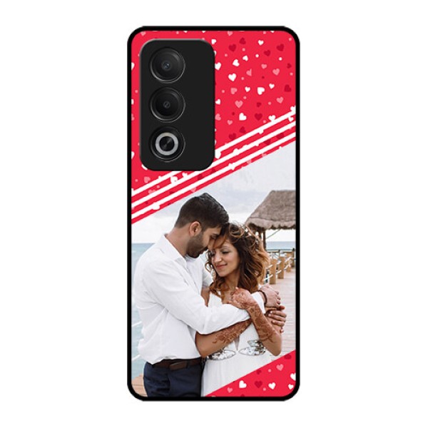 Oppo K12x 5G Custom Glass Phone Case - Valentines Gift Design