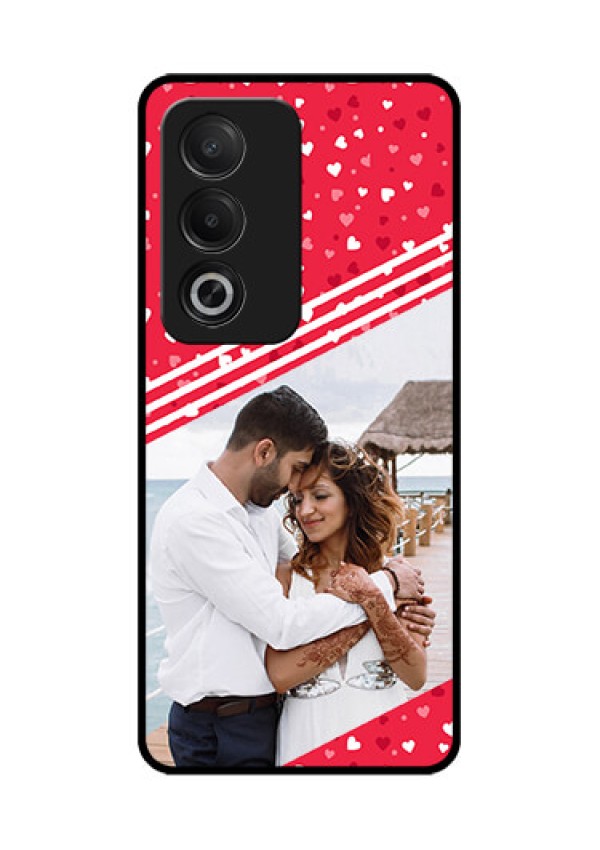 Oppo K12x 5G Custom Glass Phone Case - Valentines Gift Design