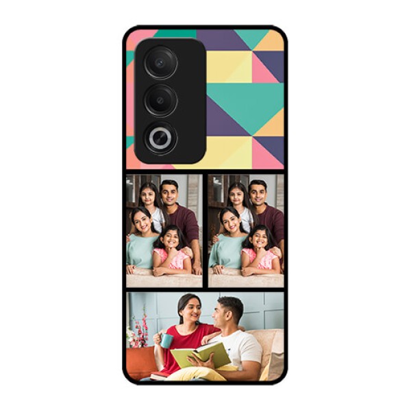 Oppo K12x 5G Custom Glass Phone Case - Bulk Pic Upload Design