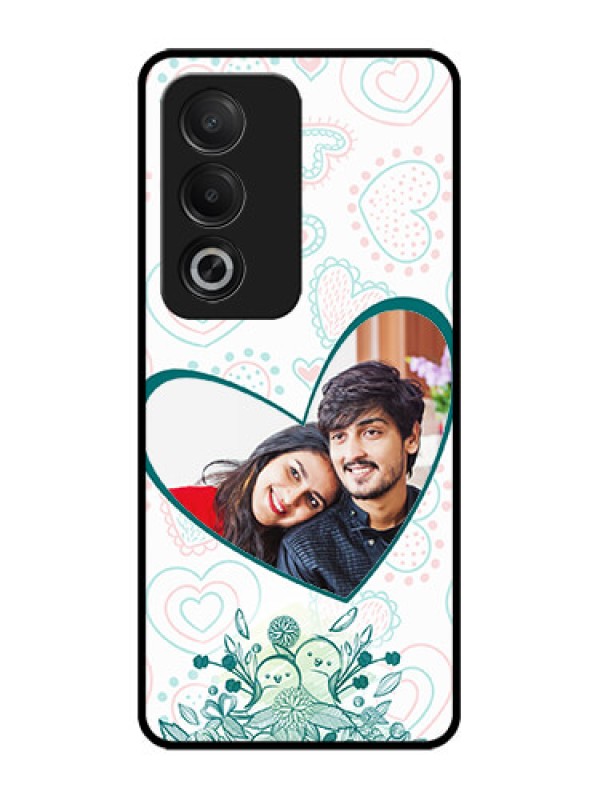 Custom Oppo K12x 5G Custom Glass Phone Case - Premium Couple Design