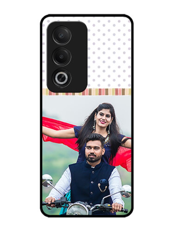 Custom Oppo K12x 5G Custom Glass Phone Case - Cute Family Design