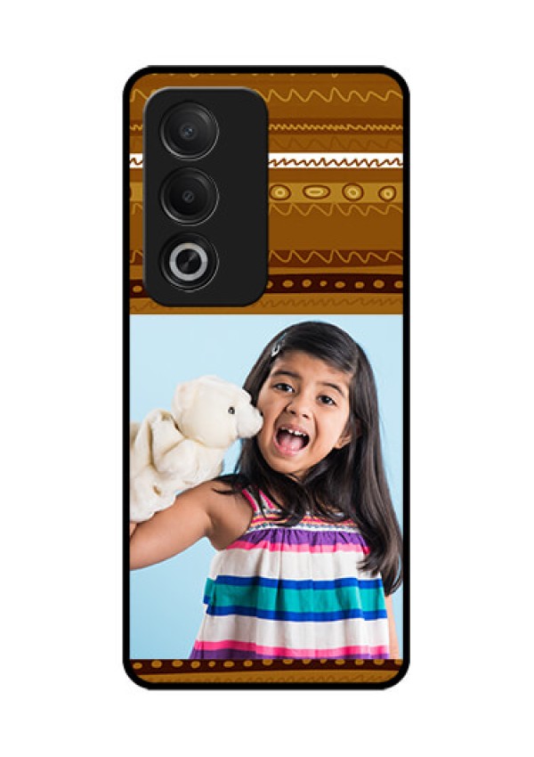 Oppo K12x 5G Custom Glass Phone Case - Friends Picture Upload Design
