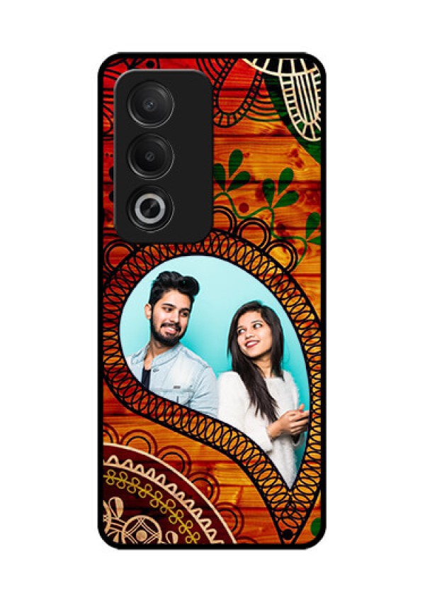 Oppo K12x 5G Custom Glass Phone Case - Abstract Colorful Design