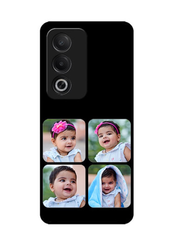 Oppo K12x 5G Custom Glass Phone Case - Multiple Pictures Design