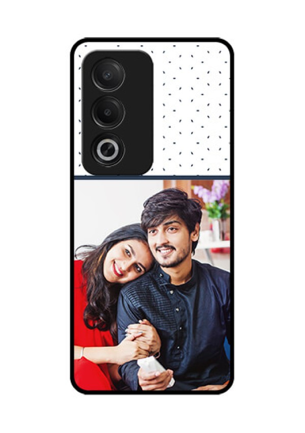 Oppo K12x 5G Custom Glass Phone Case - Premium Dot Design
