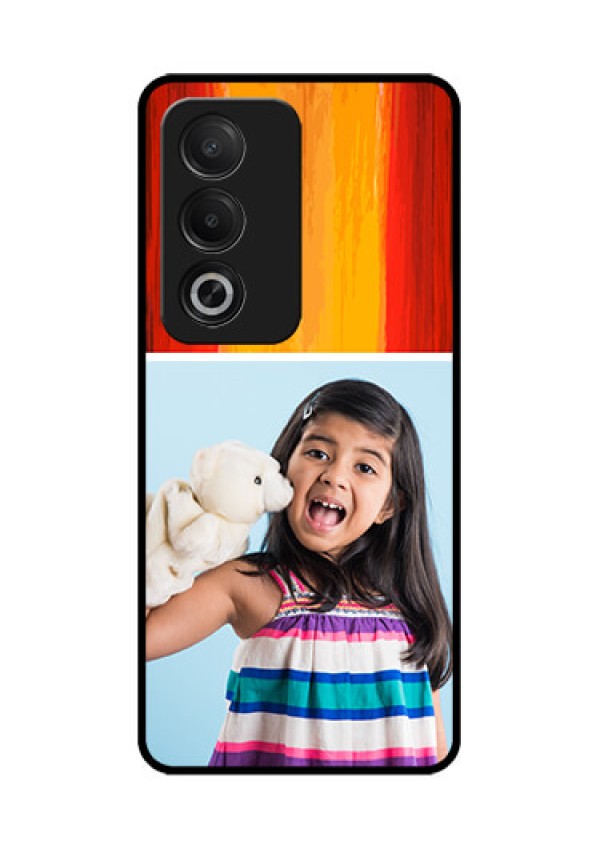 Oppo K12x 5G Custom Glass Phone Case - Multi Color Design