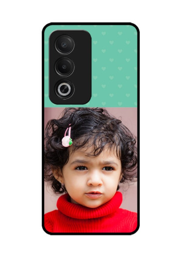 Oppo K12x 5G Custom Glass Phone Case - Lovers Picture Design