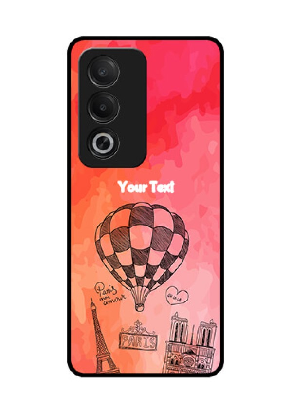 Oppo K12x 5G Custom Glass Phone Case - Paris Theme Design