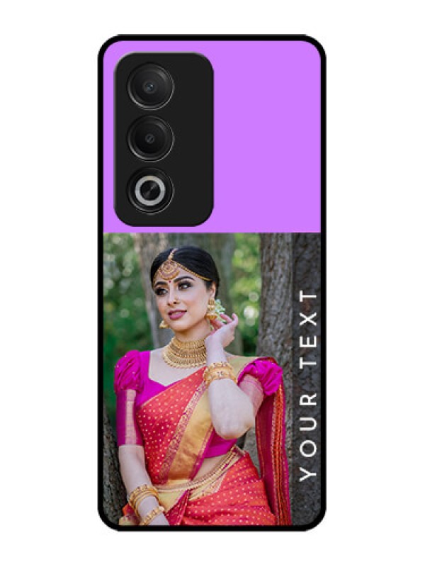 Custom Oppo K12x 5G Custom Glass Phone Case - Birthday Icons Design