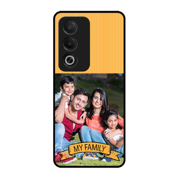 Oppo K12x 5G Custom Glass Phone Case - My Family Design