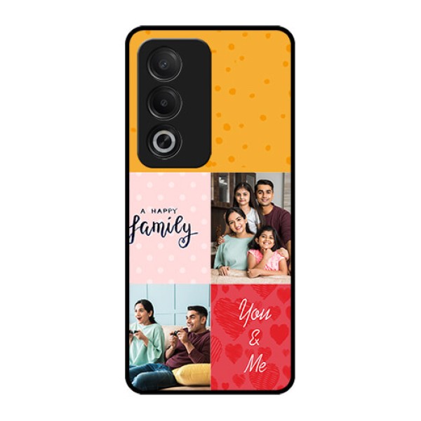 Oppo K12x 5G Custom Glass Phone Case - Images With Quotes Design