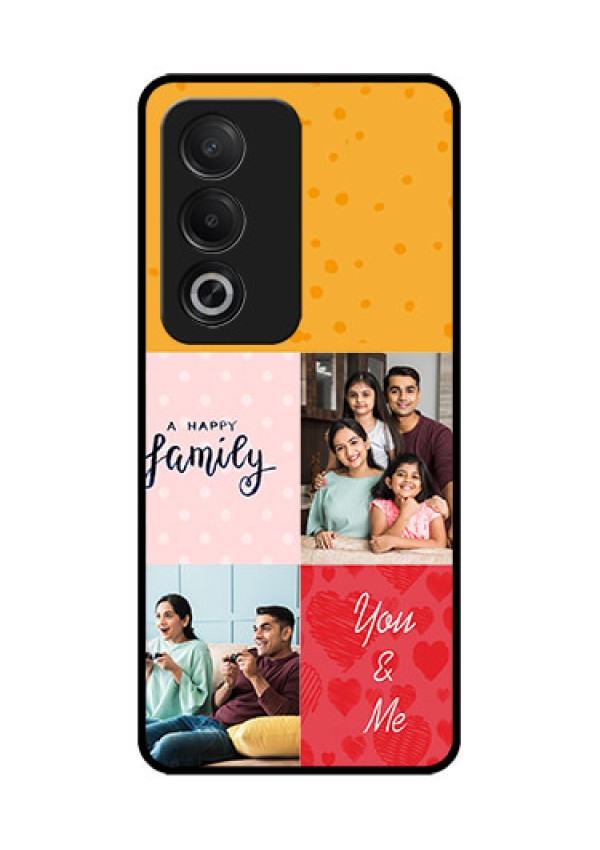 Oppo K12x 5G Custom Glass Phone Case - Images With Quotes Design