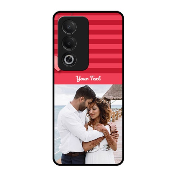 Oppo K12x 5G Custom Glass Phone Case - Valentines Day Design