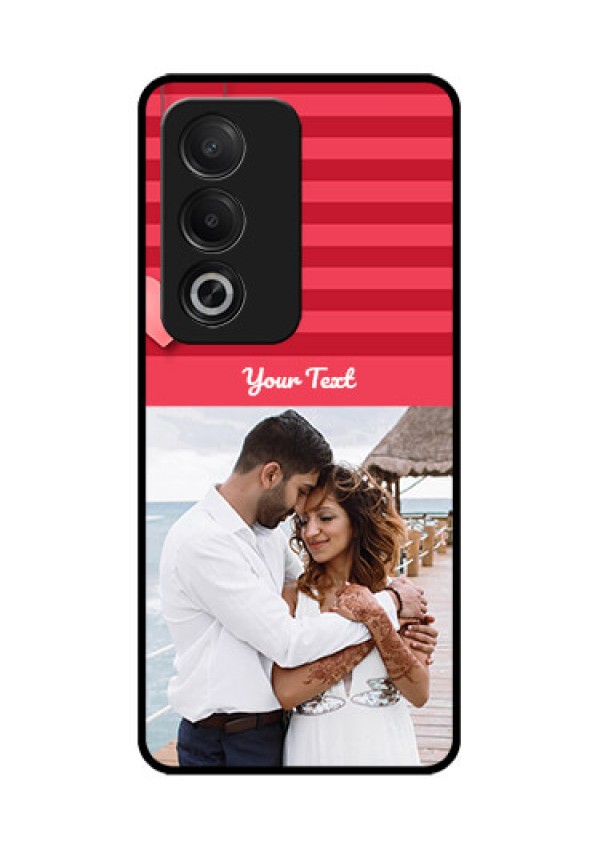 Oppo K12x 5G Custom Glass Phone Case - Valentines Day Design