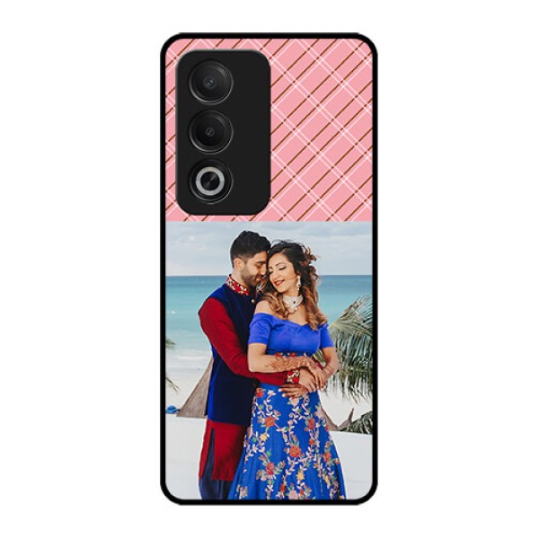 Oppo K12x 5G Custom Glass Phone Case - Together Forever Design Oppo K12x 5G Custom Glass Phone Case - Together Forever Design