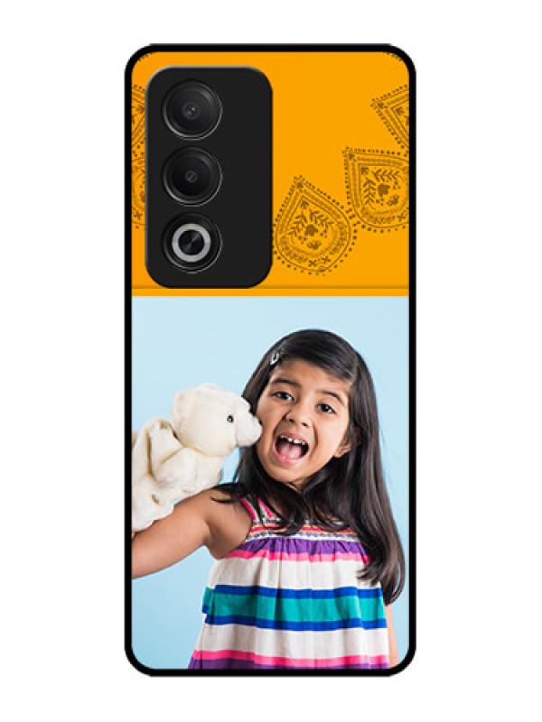 Custom Oppo K12x 5G Custom Glass Phone Case - Photo Wedding Design