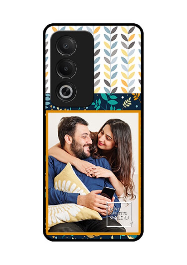 Oppo K12x 5G Custom Glass Phone Case - Pattern Design