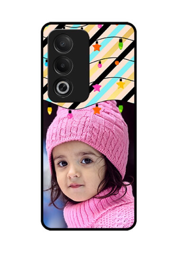 Oppo K12x 5G Custom Glass Phone Case - Lights Hanging Design