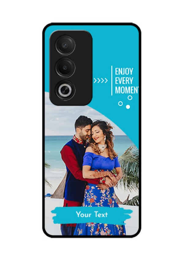 Oppo K12x 5G Custom Glass Phone Case - Happy Moment Design