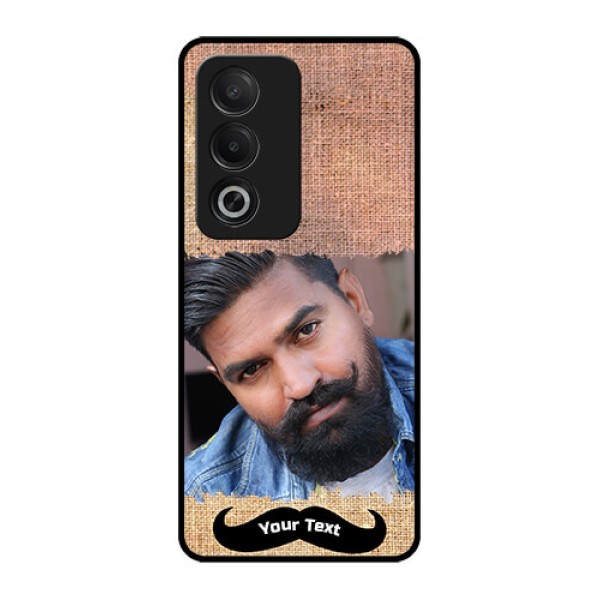 Oppo K12x 5G Custom Glass Phone Case - With Texture Design