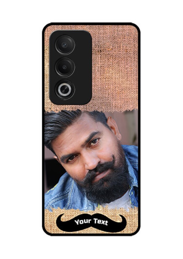 Oppo K12x 5G Custom Glass Phone Case - With Texture Design
