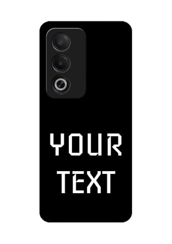 Oppo K12x 5G Custom Glass Phone Case - Your Name Design