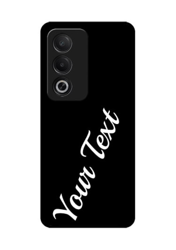 Oppo K12x 5G Custom Glass Phone Case - With Your Name Design