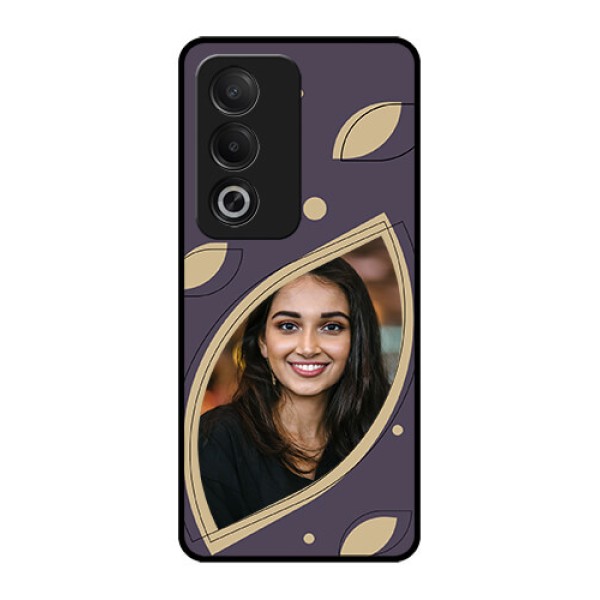 Oppo K12x 5G Custom Glass Phone Case - Falling Leaf Design