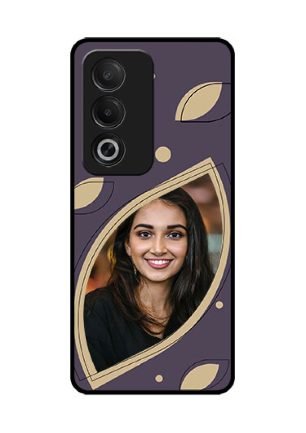 Oppo K12x 5G Custom Glass Phone Case - Falling Leaf Design