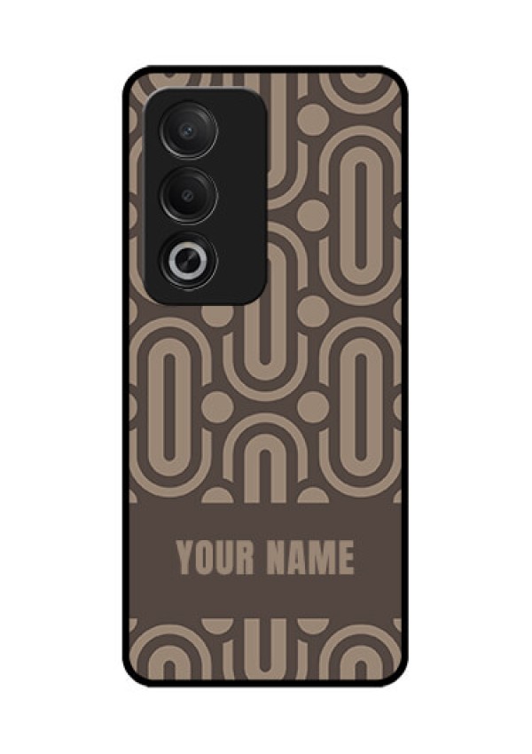 Oppo K12x 5G Custom Glass Phone Case - Captivating Zero Pattern Design