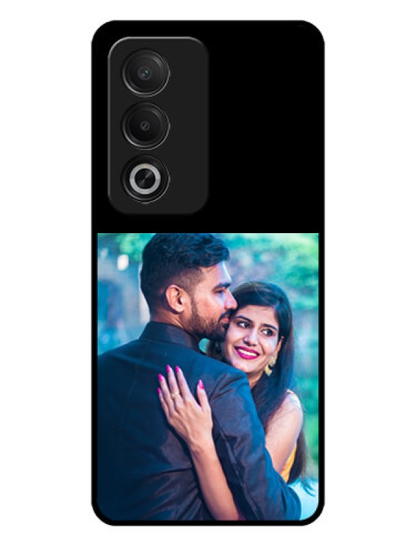 Custom Oppo K12X 5G Custom Glass Phone Case - Upload Full Picture With Custom Color Design