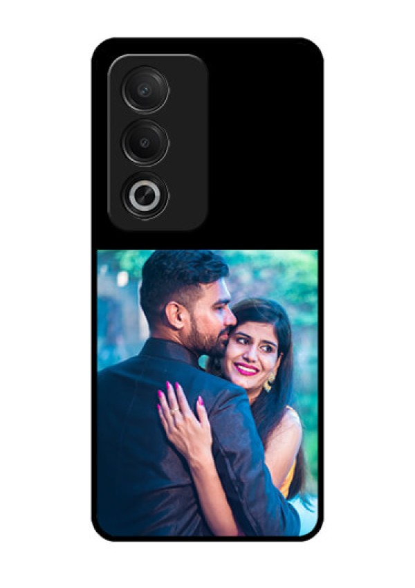Oppo K12X 5G Custom Glass Phone Case - Upload Full Picture With Custom Color Design
