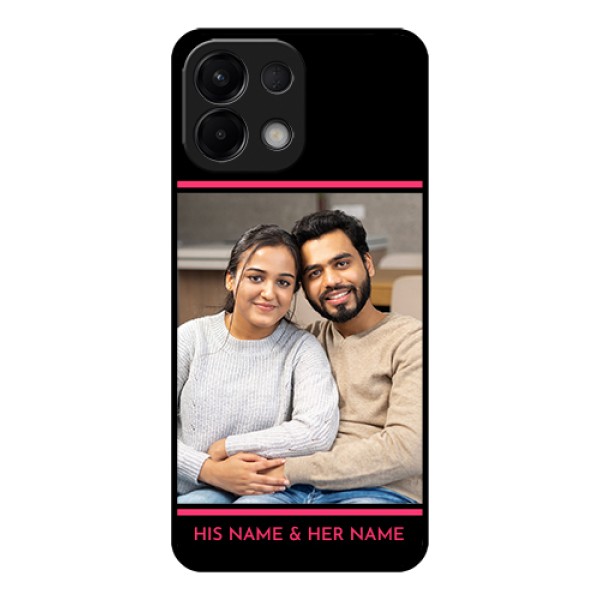 Oppo K13 5G Custom Glass Phone Case - With Add Text Design