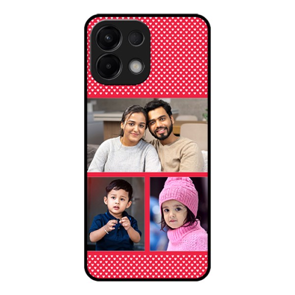 Oppo K13 5G Custom Glass Phone Case - Bulk Photo Upload Design
