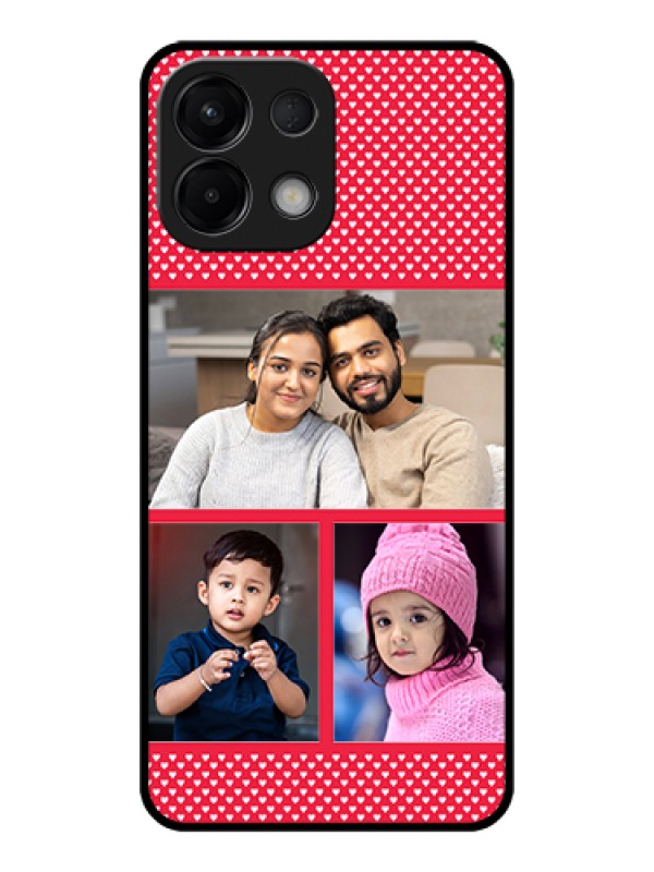 Custom Oppo K13 5G Custom Glass Phone Case - Bulk Photo Upload Design