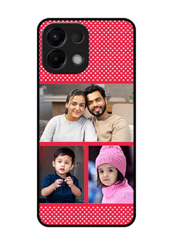 Oppo K13 5G Custom Glass Phone Case - Bulk Photo Upload Design