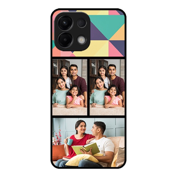 Oppo K13 5G Custom Glass Phone Case - Bulk Pic Upload Design